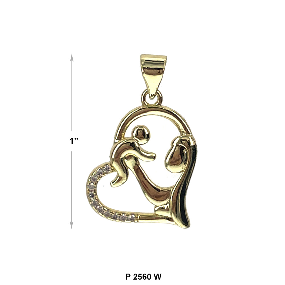 Mom And Baby Pendant P 2560 W