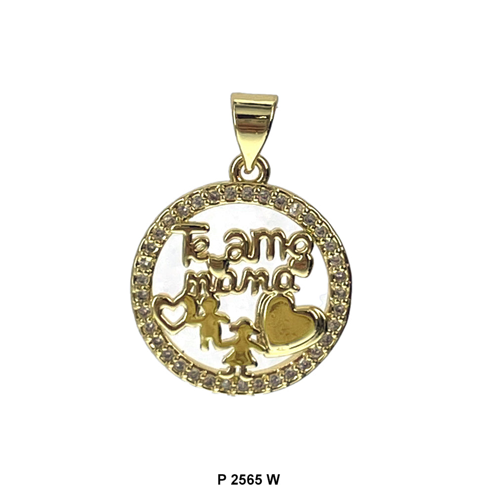 Te Amo Mama Pendant P 2565 W