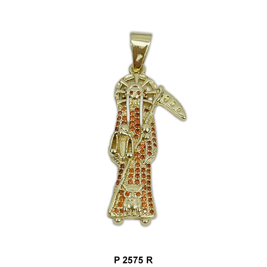 Santa Muerte Pendant P 2575 R