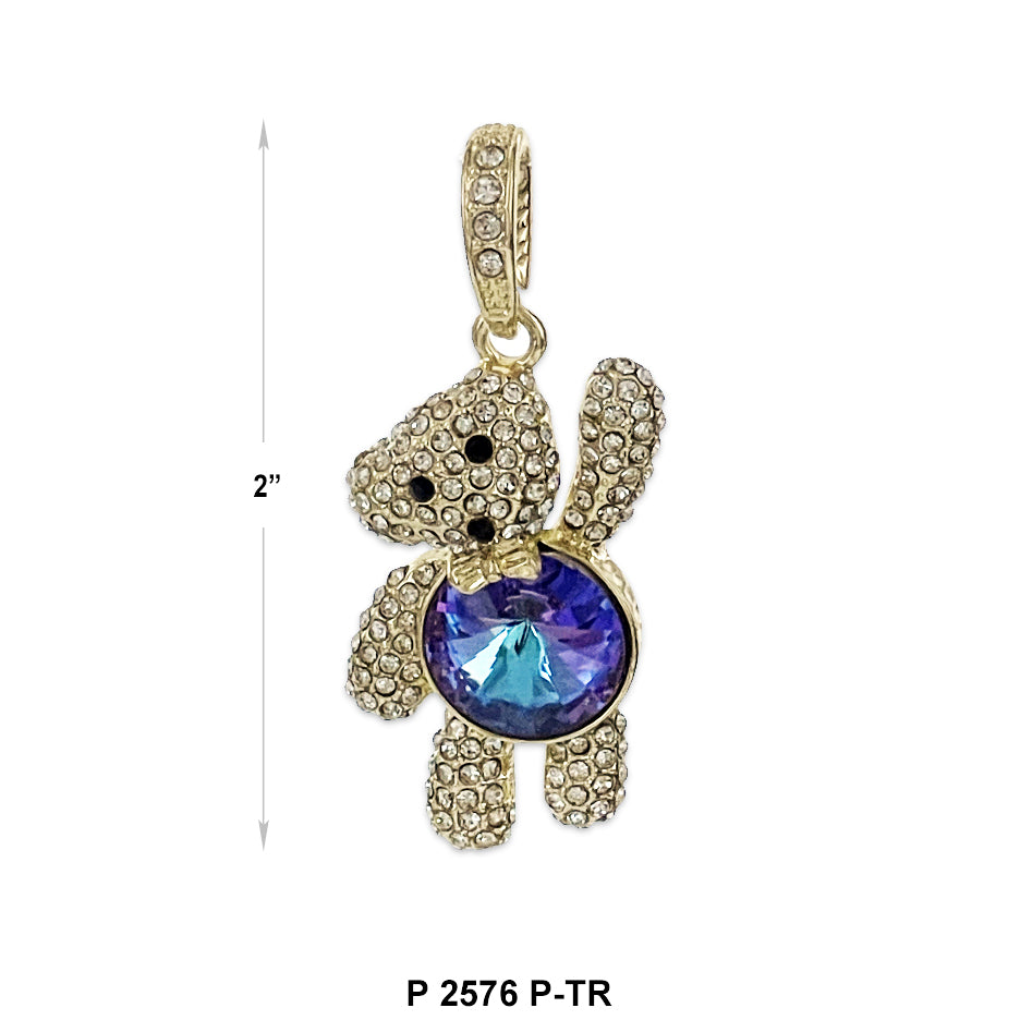 Bear Pendant P 2576 P-TR