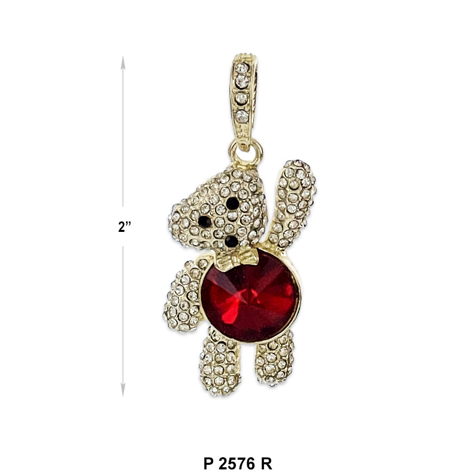 Bear Pendant P 2576 R