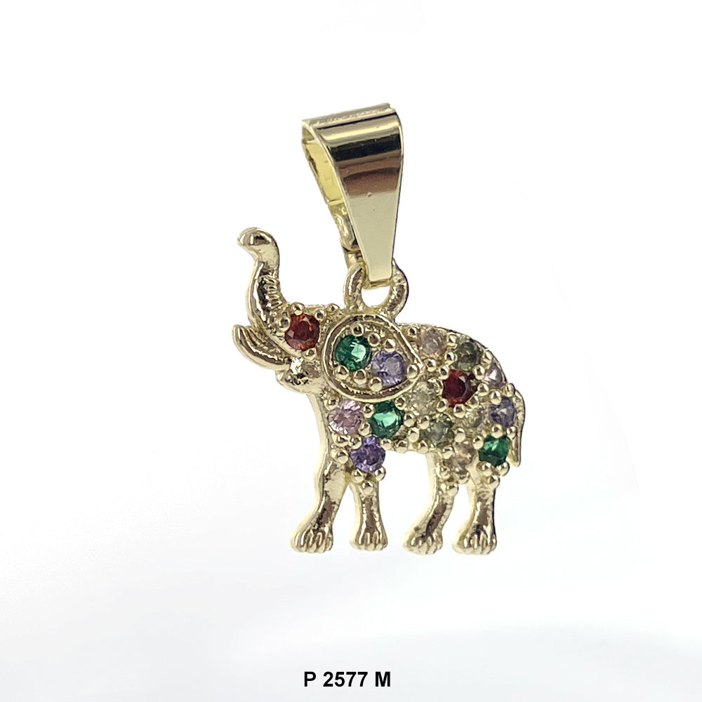 Elephant Pendant P 2577 M