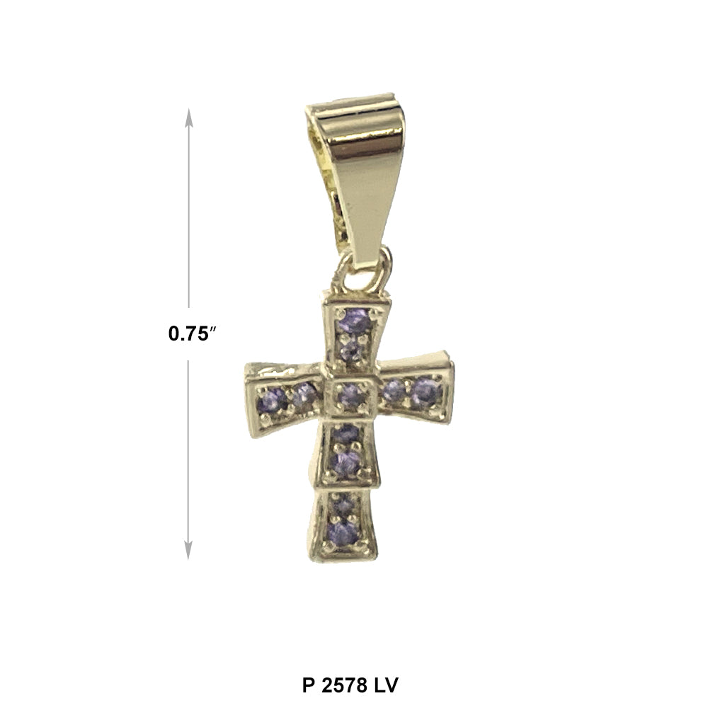 Cross Pendant P 2578 LV