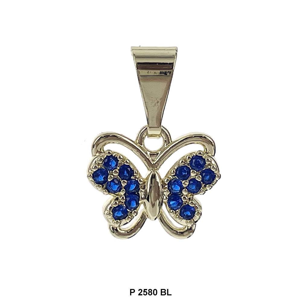 Butterfly Pendant P 2580 BL