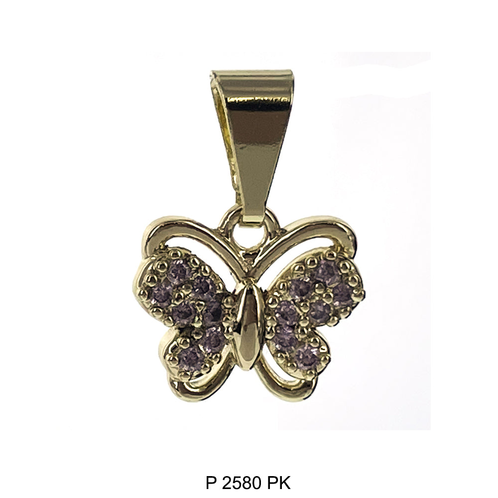 Butterfly Pendant P 2580 PK