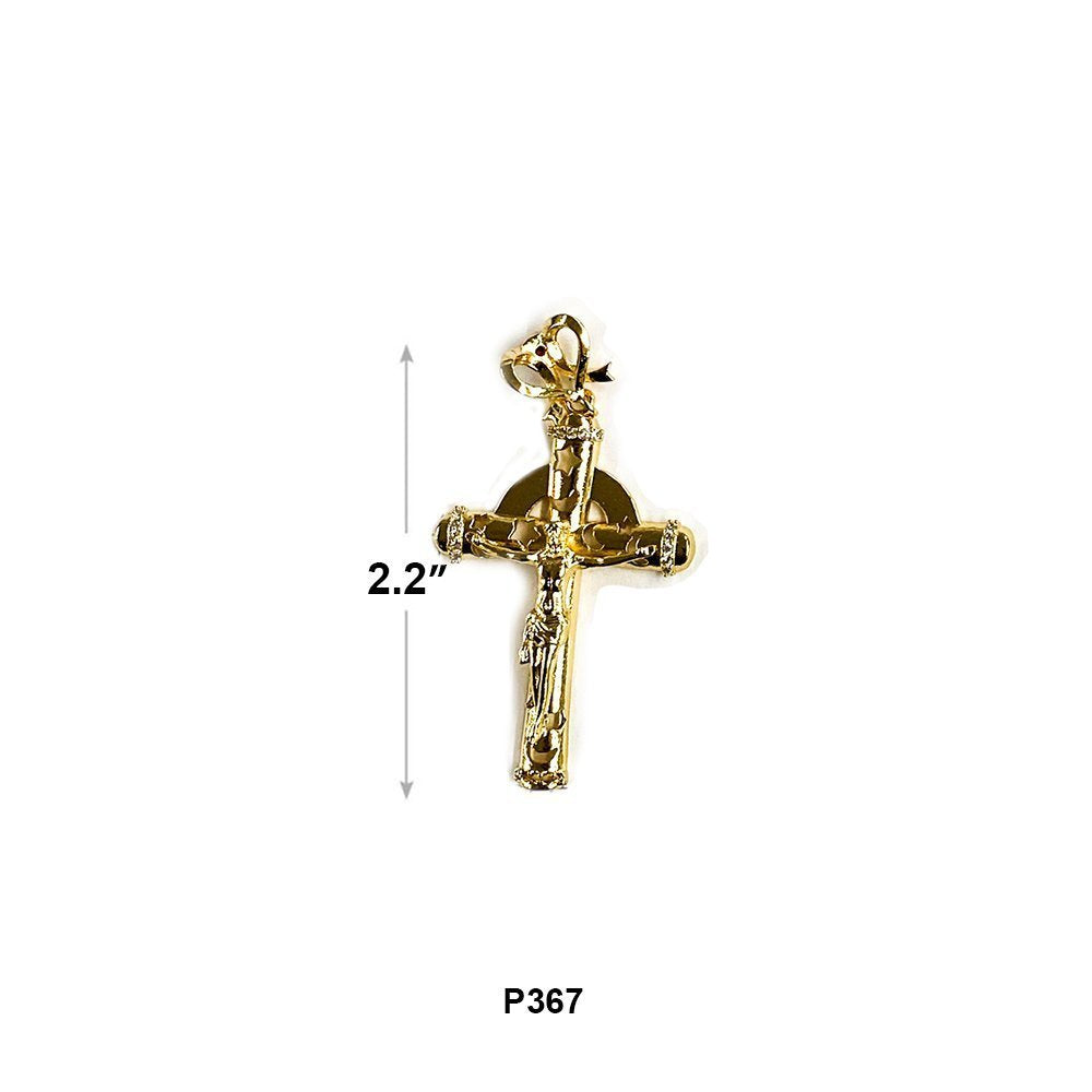 CZ Cross Pendants P 367