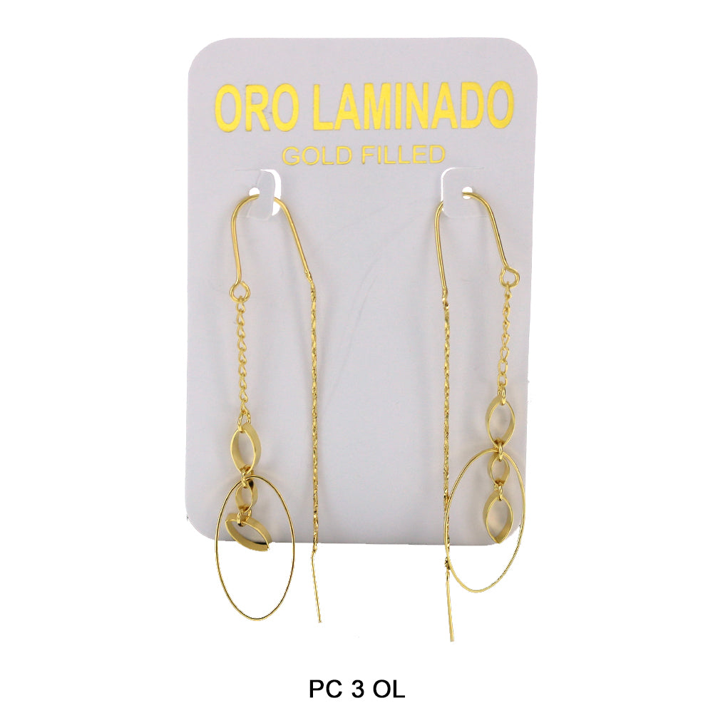 Oro Laminado Packing Card PC 3 OL