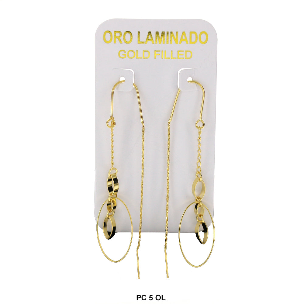 Oro Laminado Packing Card PC 5 OL