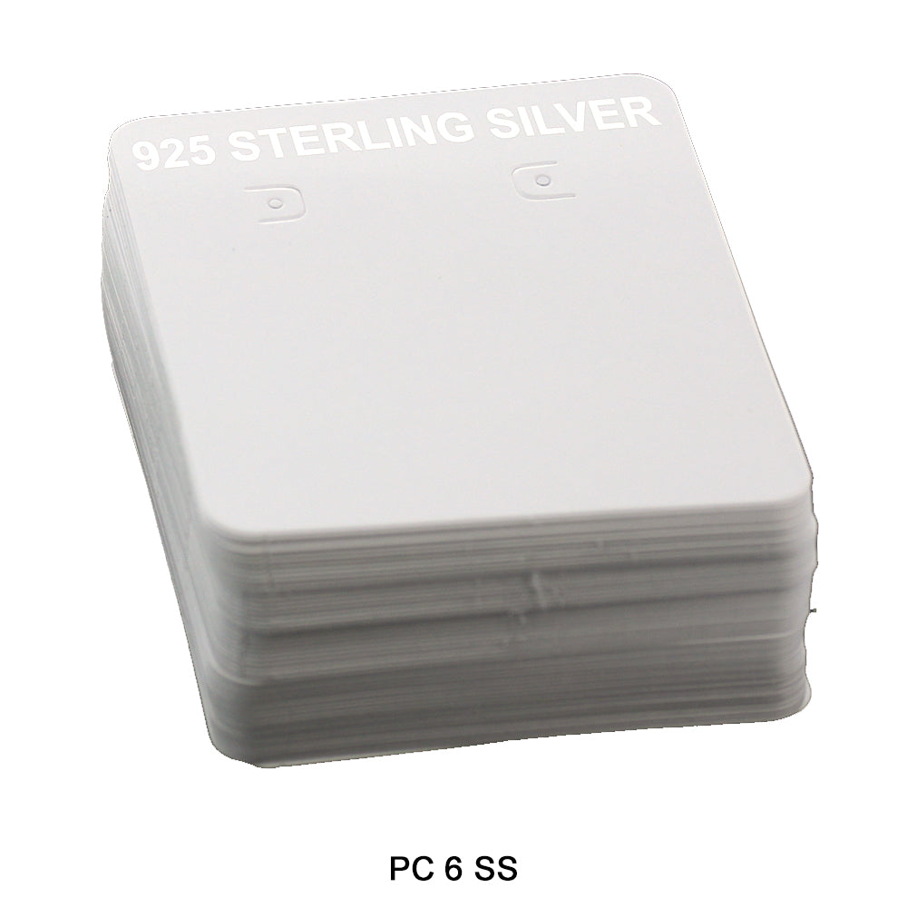 Sterling Silver Packing Card PC 6 SS – Kaashusa