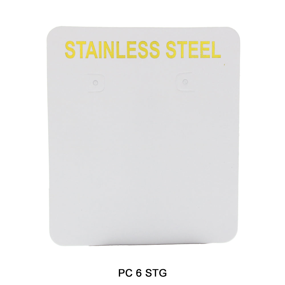 Cartón de embalaje de acero inoxidable PC 6 STG