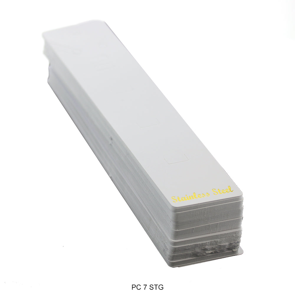 Stainless Steel Packing Card PC 7 STG