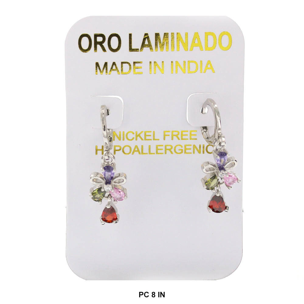 Oro Laminado Made In India Empaque Tarjeta PC 8 IN