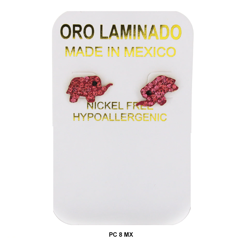 Oro Laminado Made In Mexico Empaque Tarjeta PC 8 MX