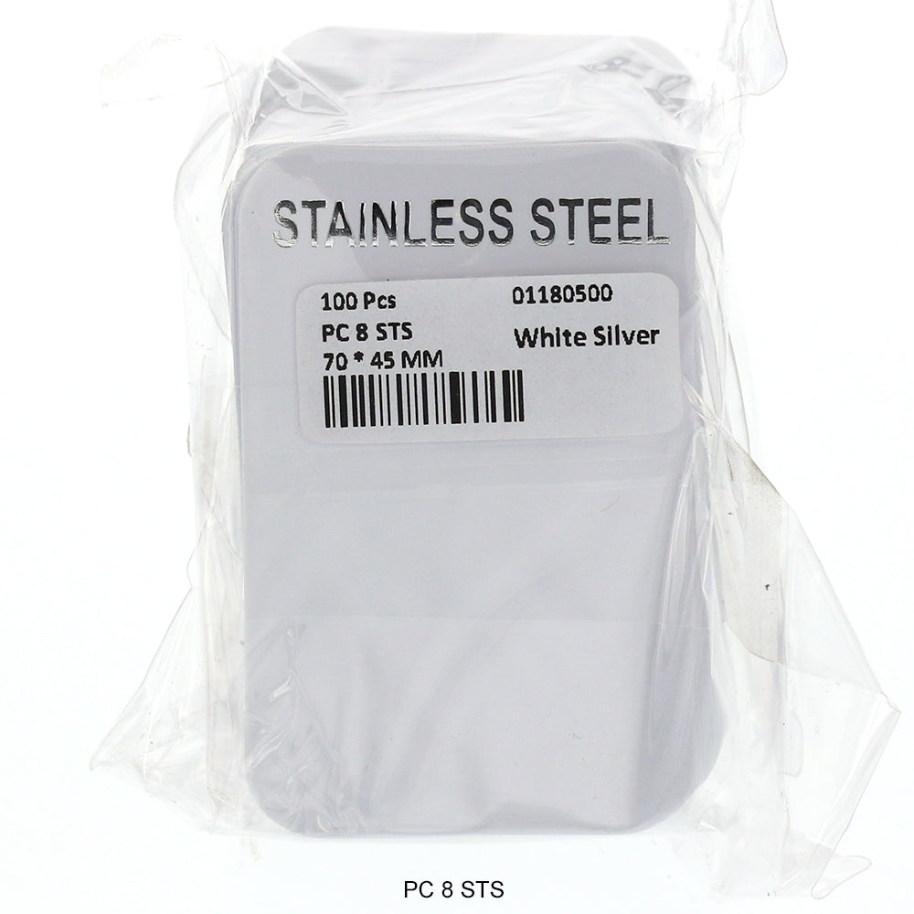 Stainless Steel Packing Card PC 8 STS