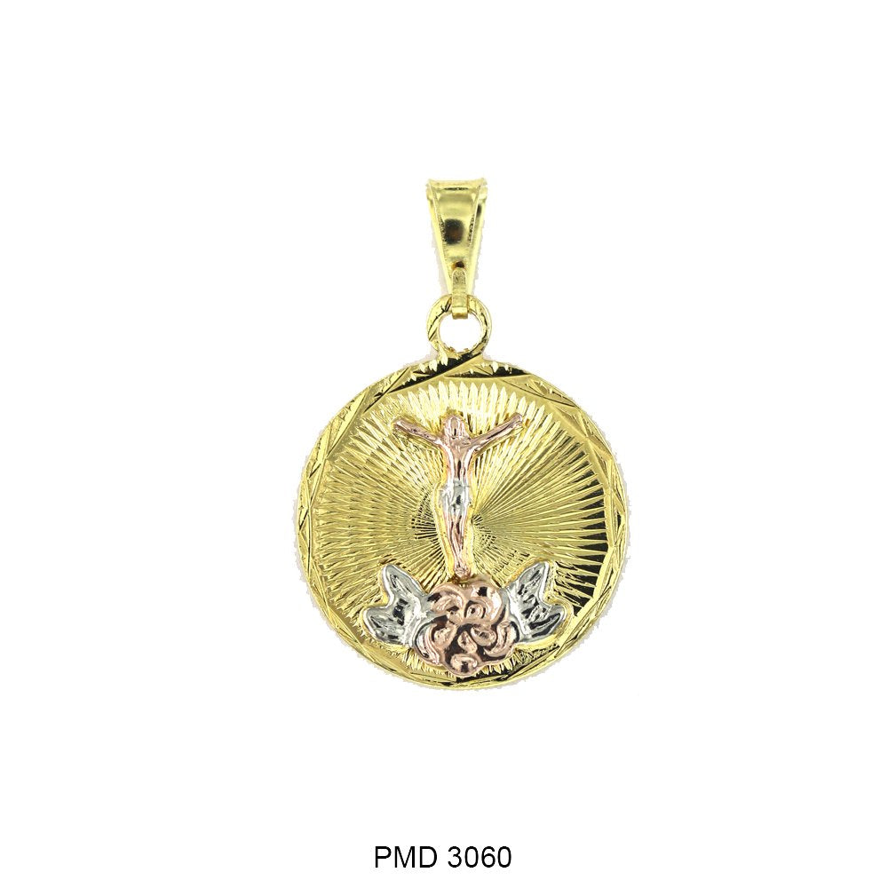 Guadalupe And Jesus Pendant PMD 3060