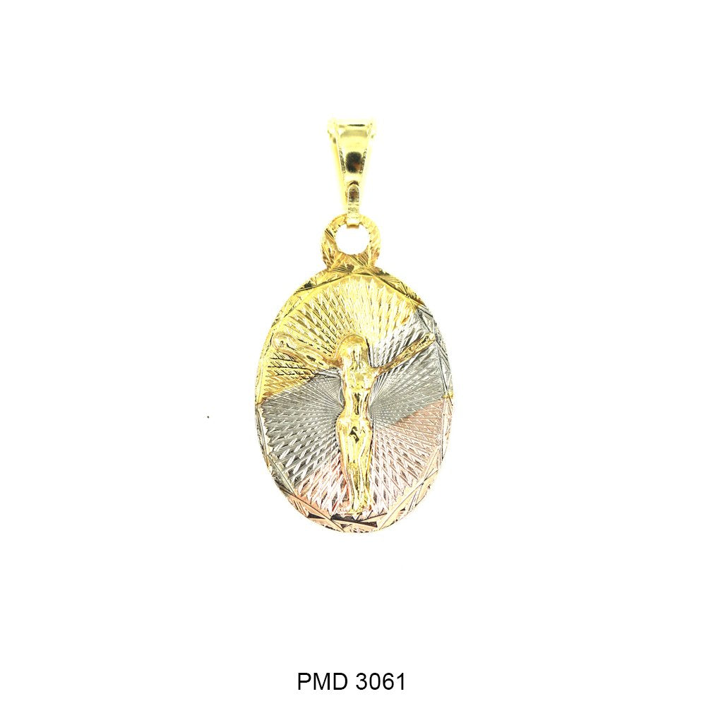 Guadalupe And Jesus Pendant PMD 3061