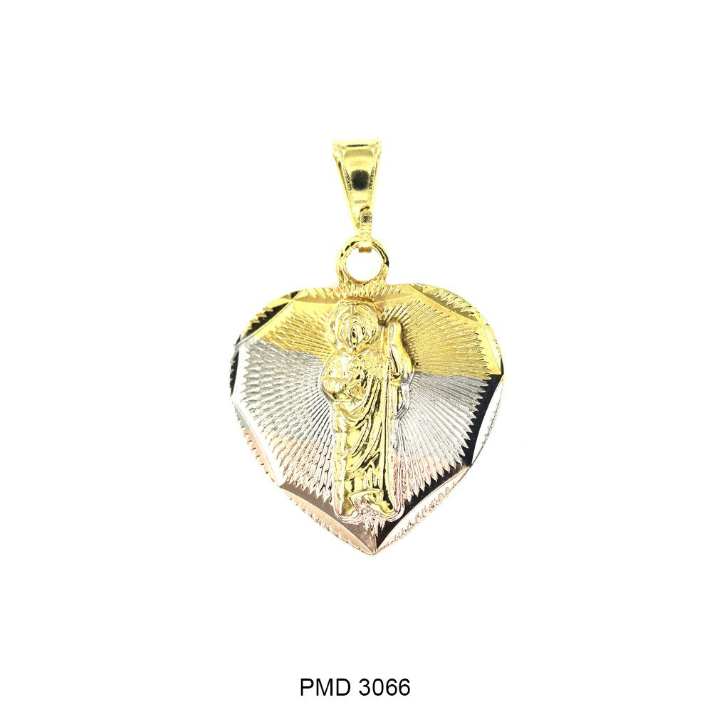 Guadalupe And San Judas Pendant PMD 3066