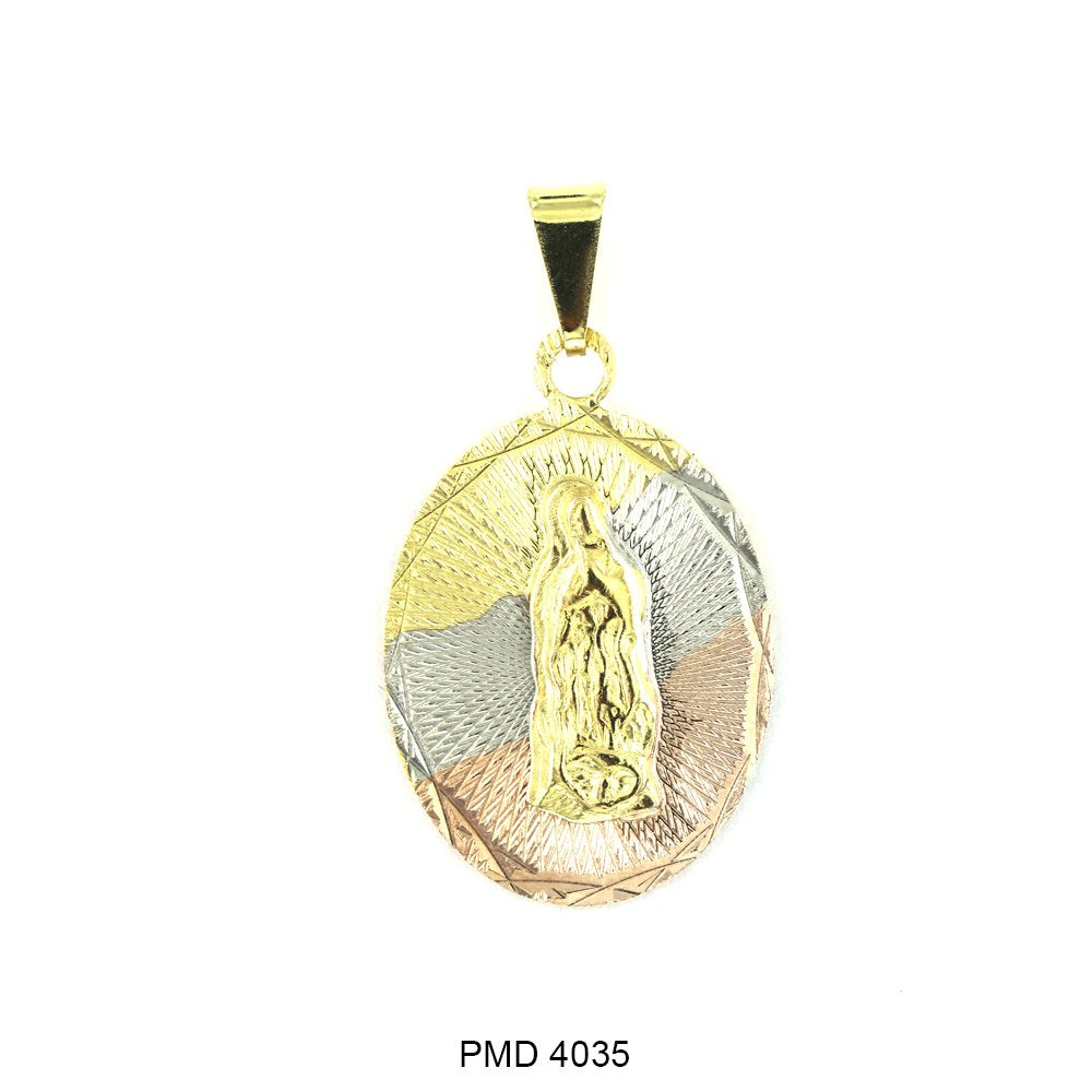 Guadalupe And Jesus Pendant PMD 4035