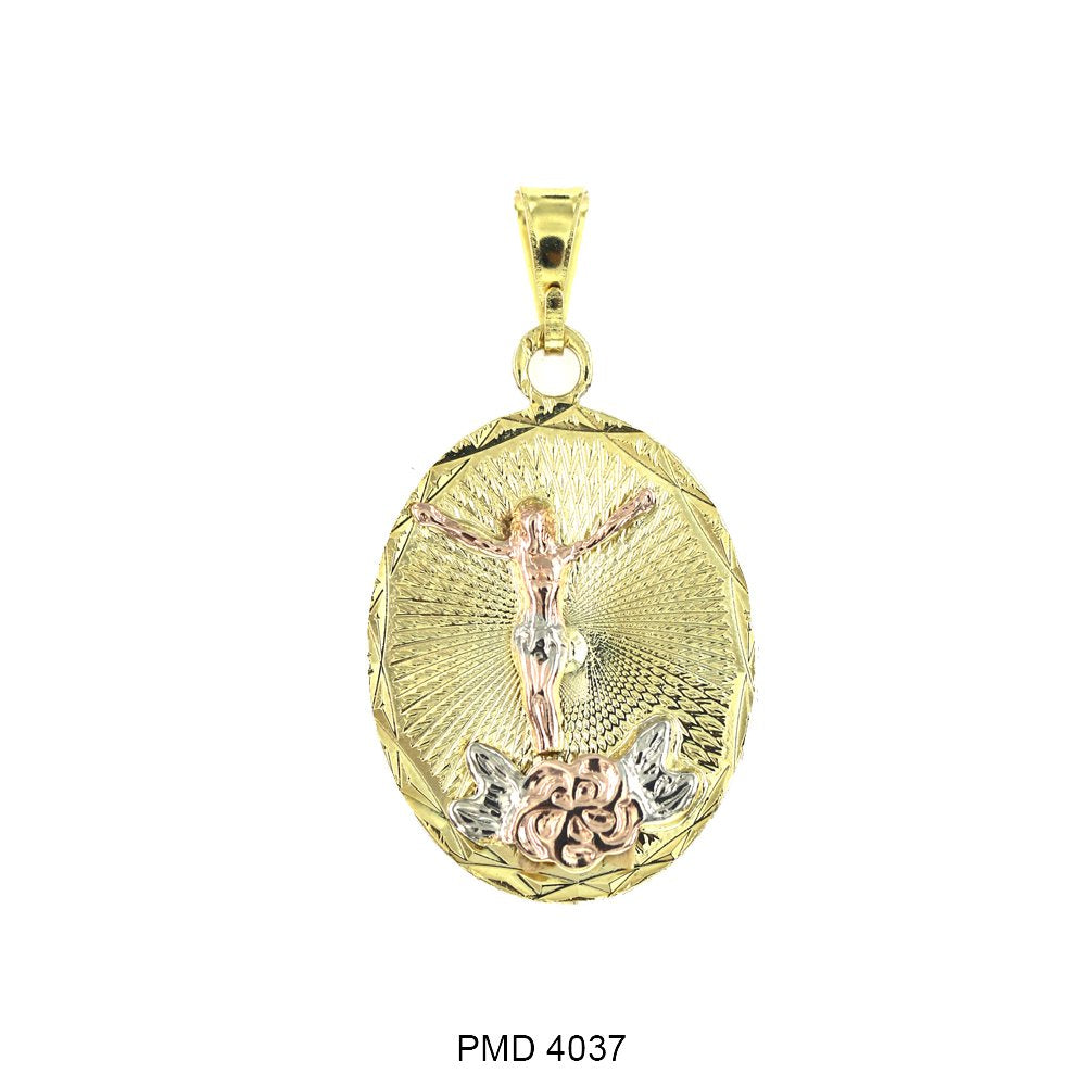 Guadalupe And Jesus Pendant PMD 4037