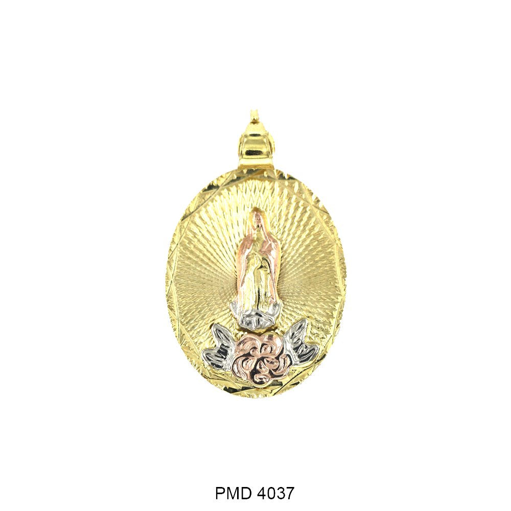 Guadalupe And Jesus Pendant PMD 4037