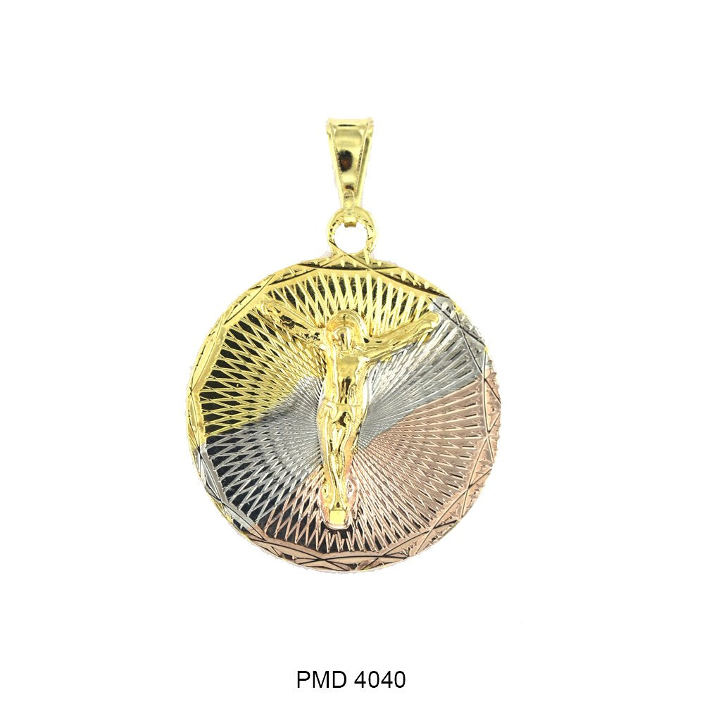 Guadalupe And Jesus Pendant PMD 4040