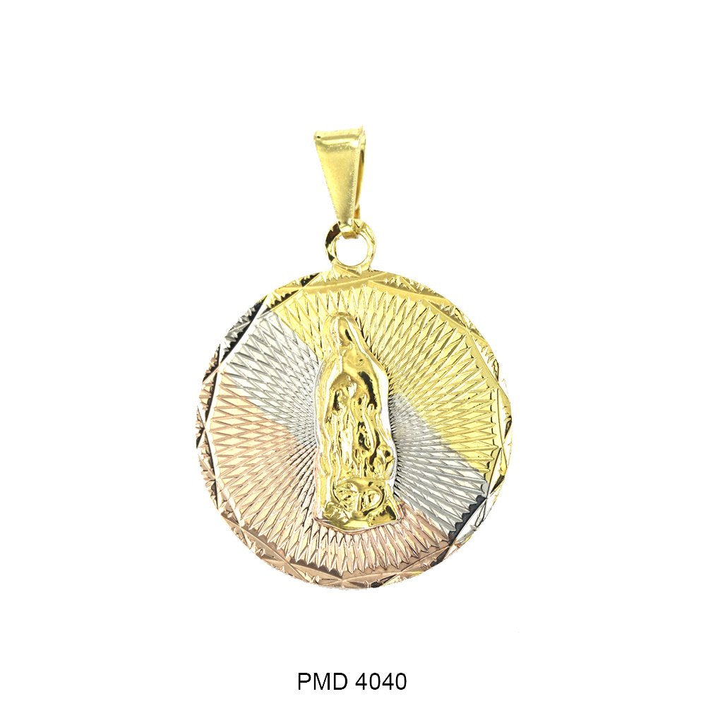 Guadalupe And Jesus Pendant PMD 4040