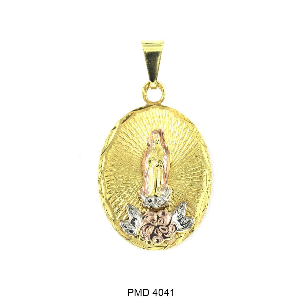 Guadalupe And Jesus Pendant PMD 4041