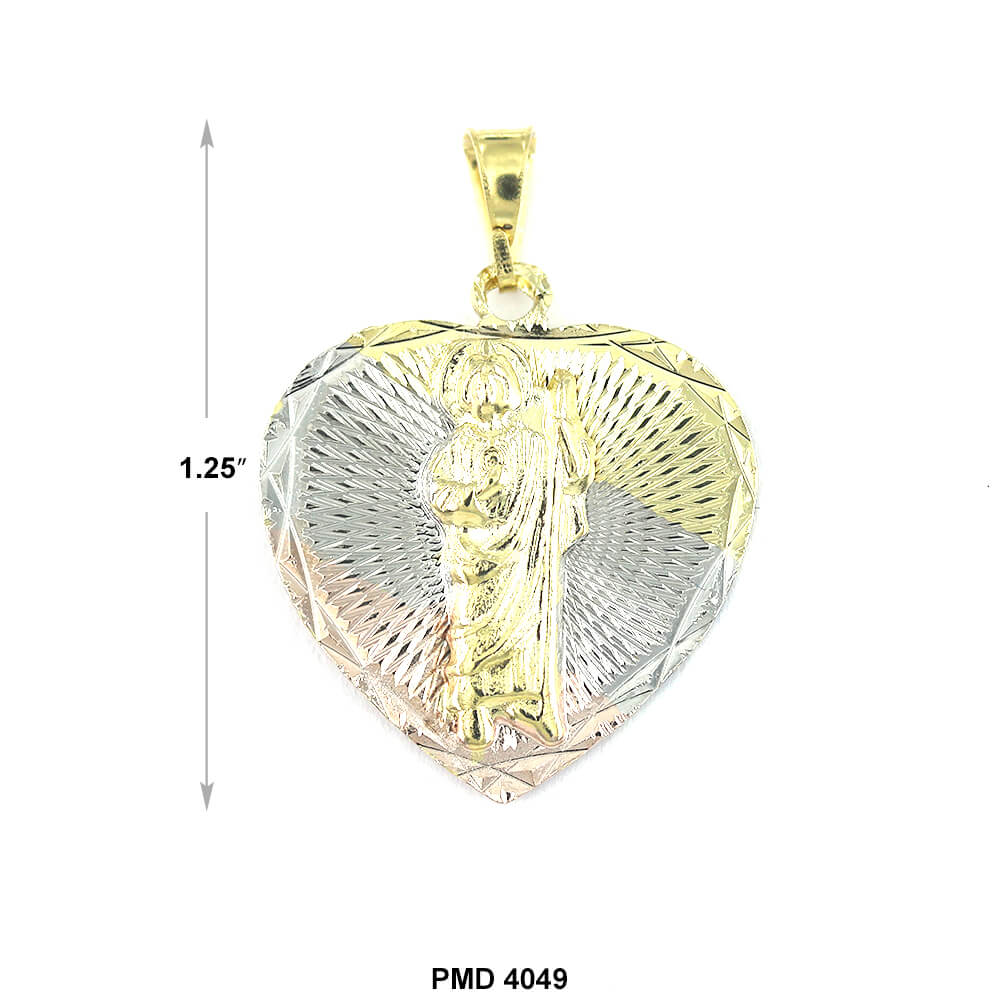 Guadalupe And San Judas Pendant PMD 4049