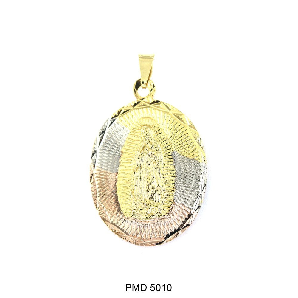Guadalupe And Jesus Pendant PMD 5010
