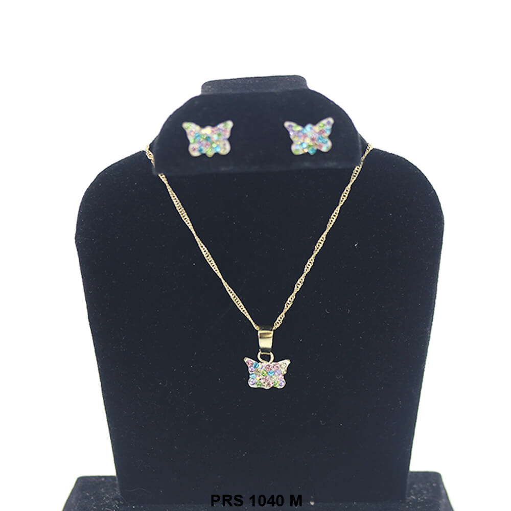 Conjunto Collar Mariposa PRS 1040 M