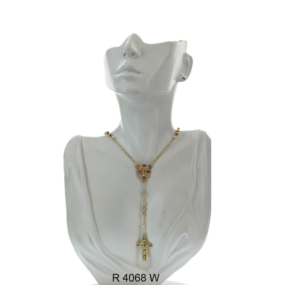 4 MM Rosary Guadalupe R 4068 W