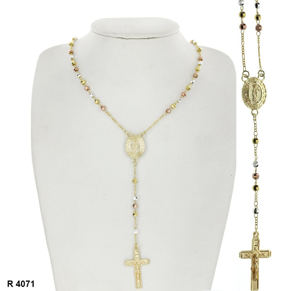 4 MM Rosary Santa muerte R 4071