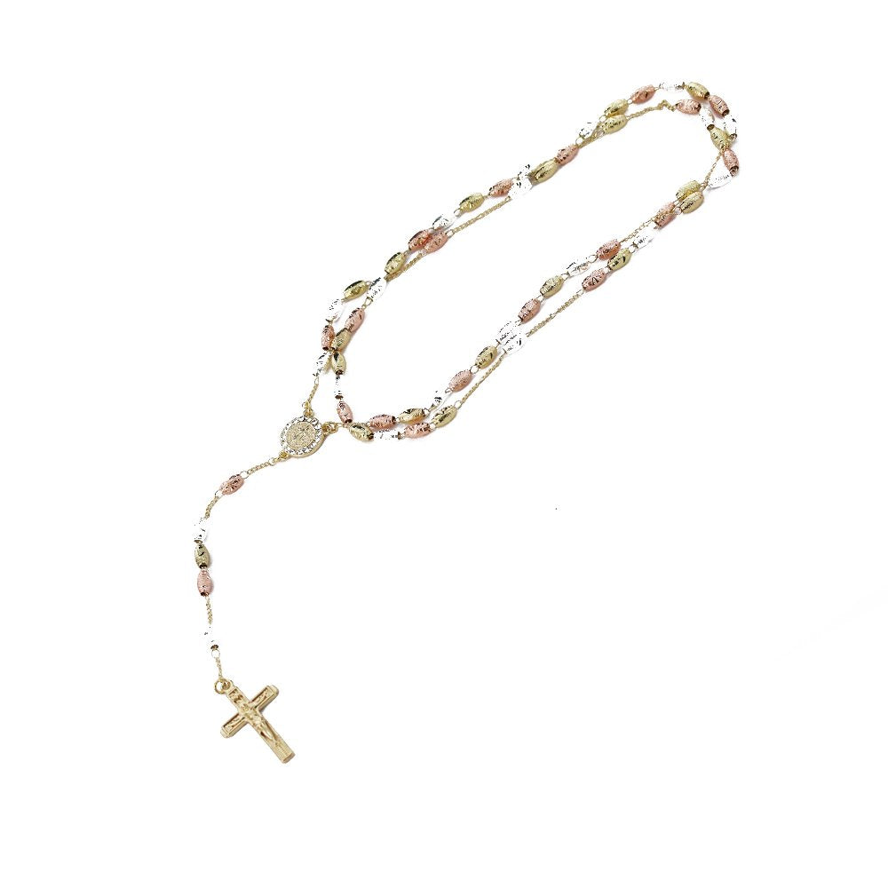 6 MM Rice Beads San Beito Rosary R 6035 W