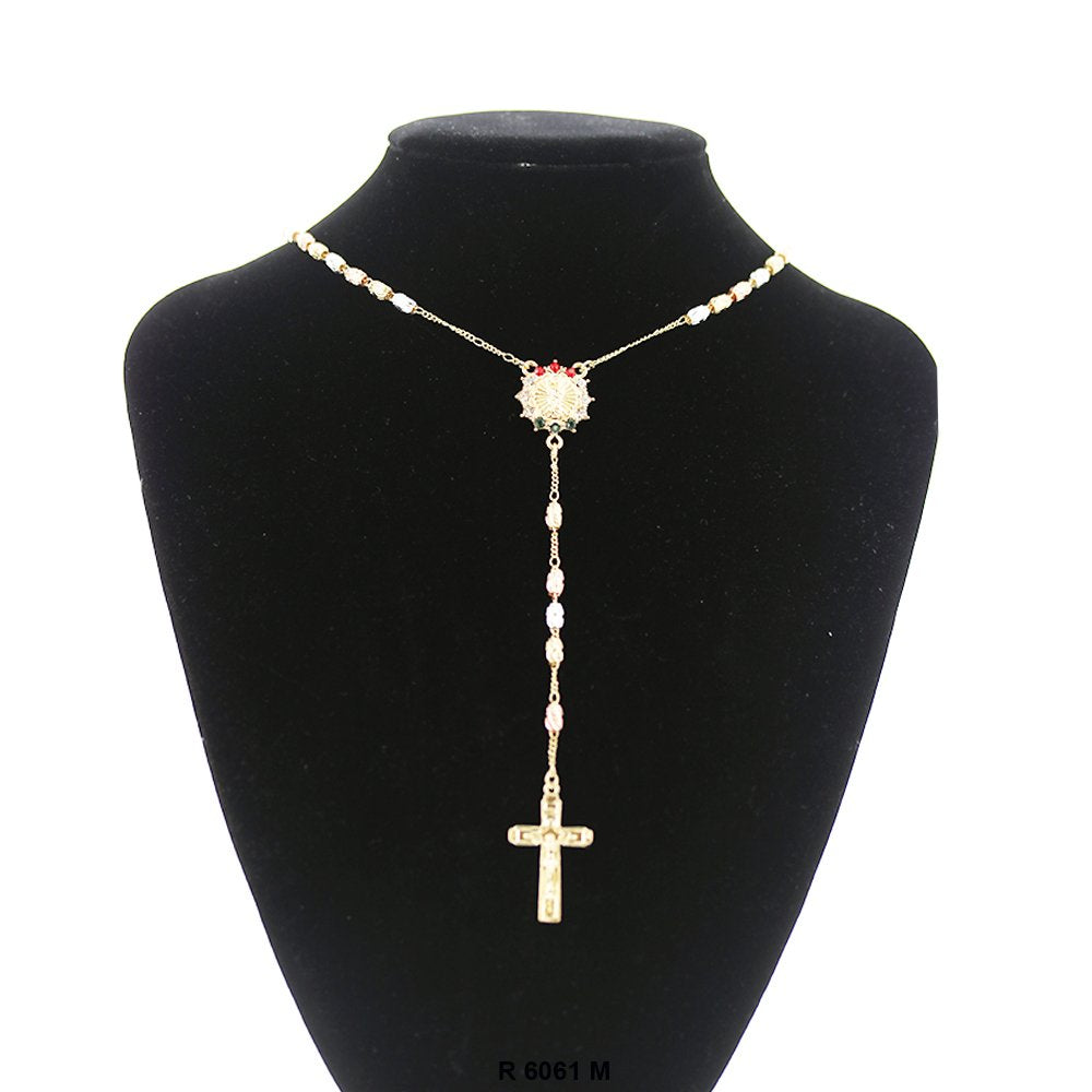 6 MM Rice Beads San Judas Rosary R 6061 M