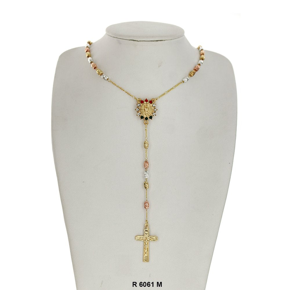 6 MM Rice Beads San Judas Rosary R 6061 M