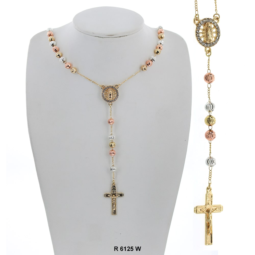 6 MM Guadalupe Rosary R 6125 W