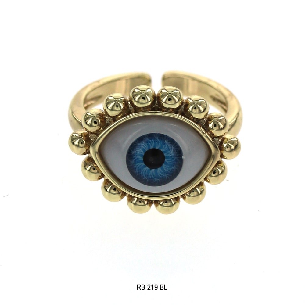 Anillo abrible Evil Eye RG 219 BL