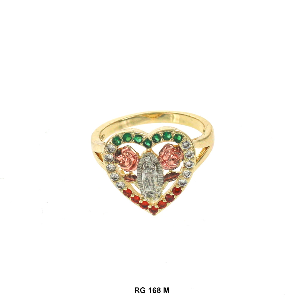 Guadalupe Heart Ring RG 168 M