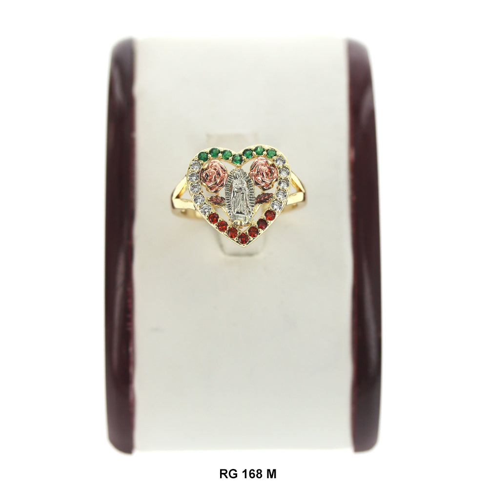 Guadalupe Heart Ring RG 168 M