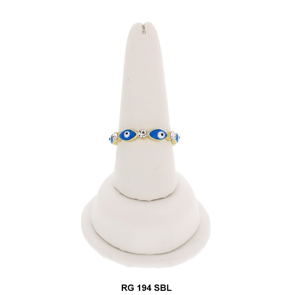 Evil Eye Ring RG 194 SBL