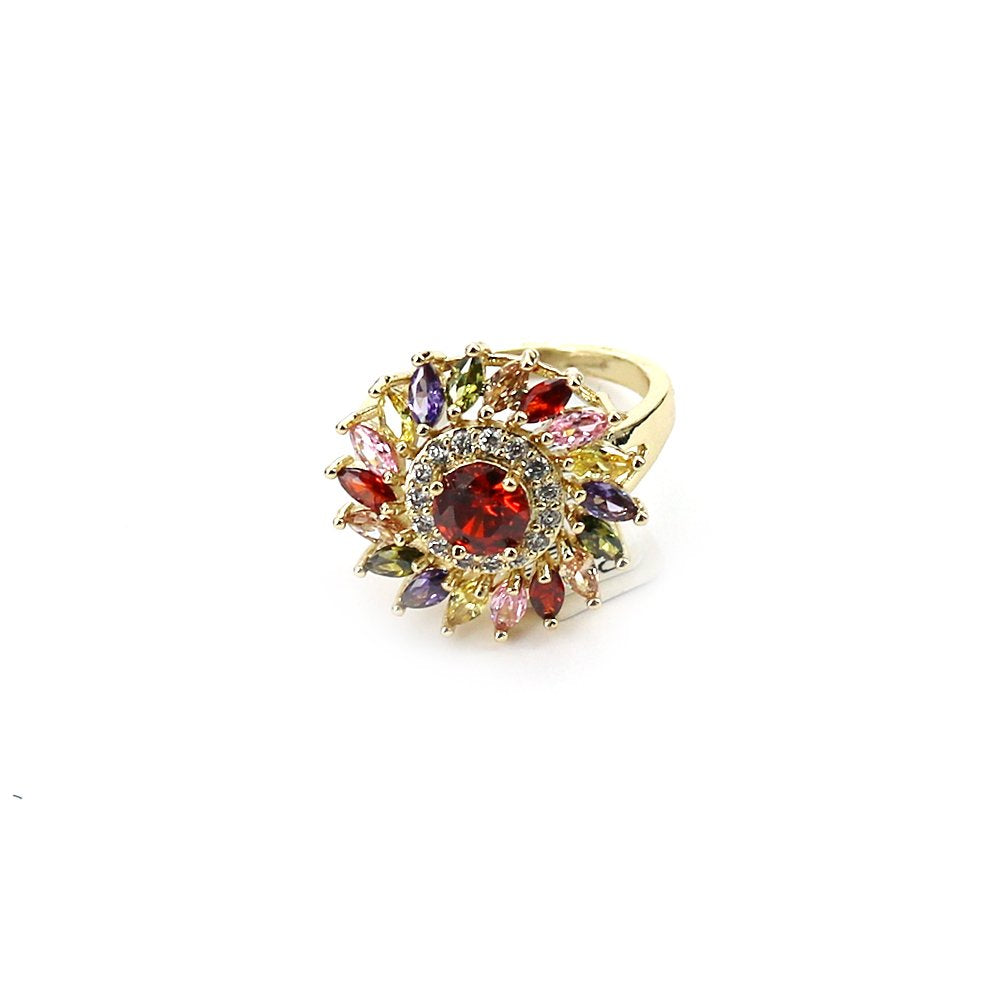 Flower CZ Ring RG 2008 M