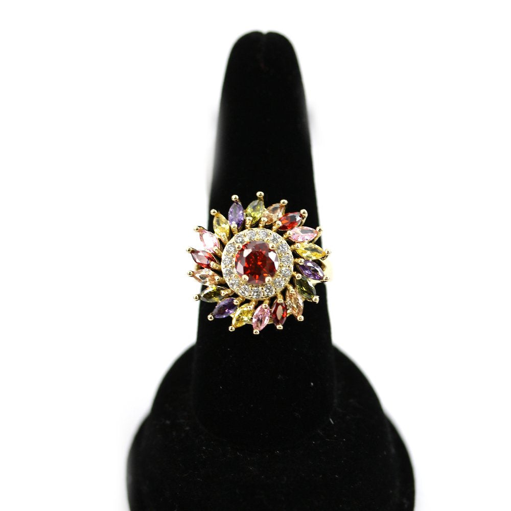 Flower CZ Ring RG 2008 M