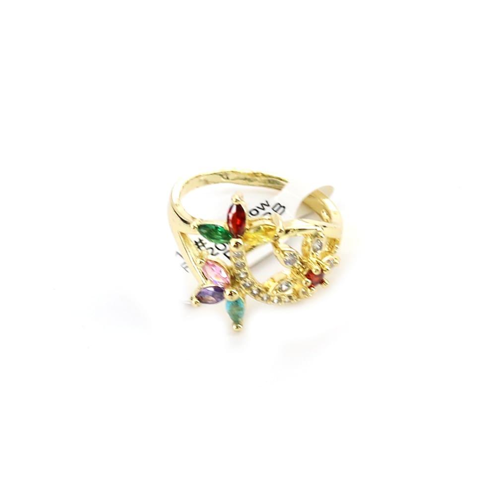 Flower CZ Ring RG 2009 RB