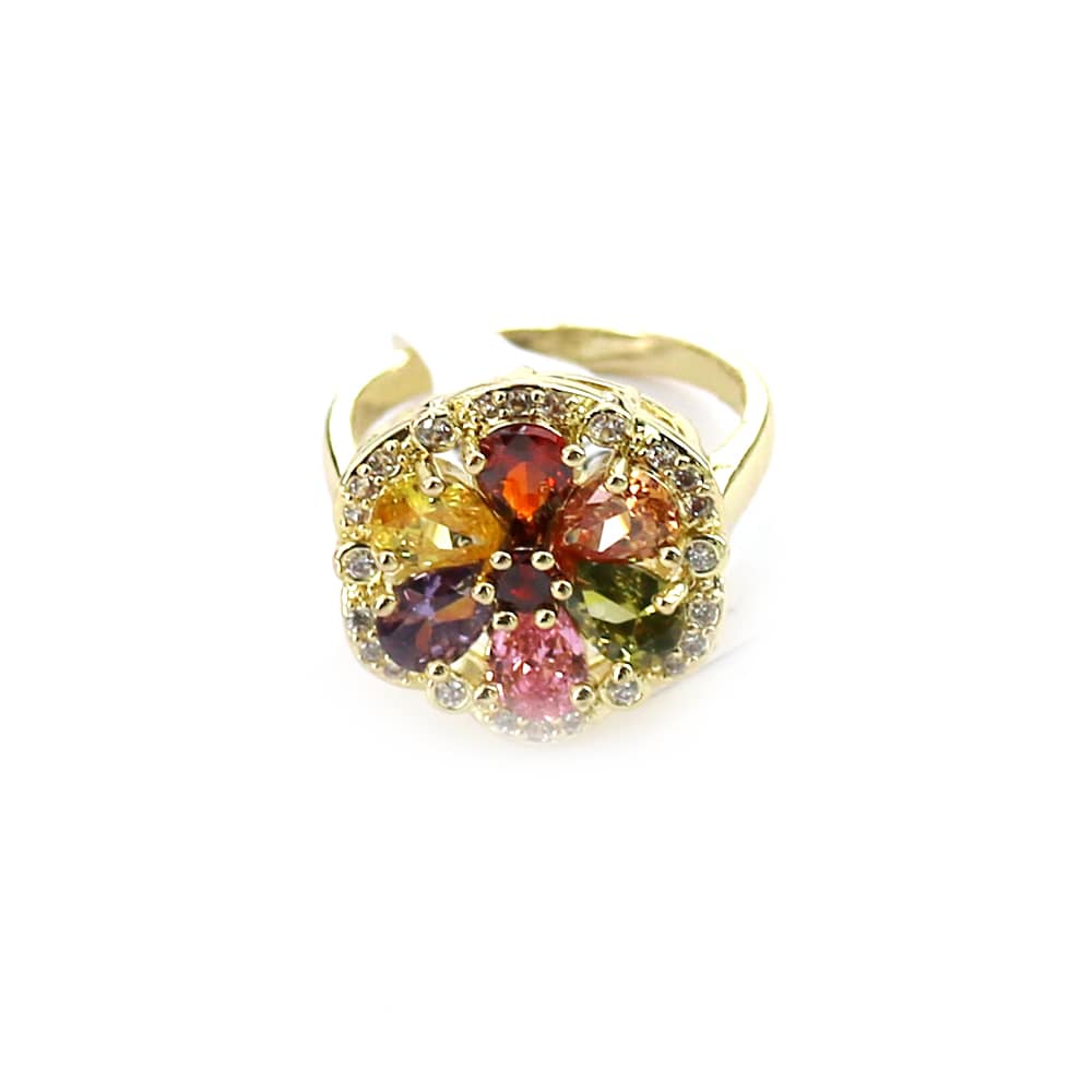 Flower CZ Ring RG 2010 M