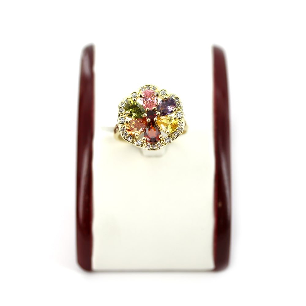 Flower CZ Ring RG 2010 M