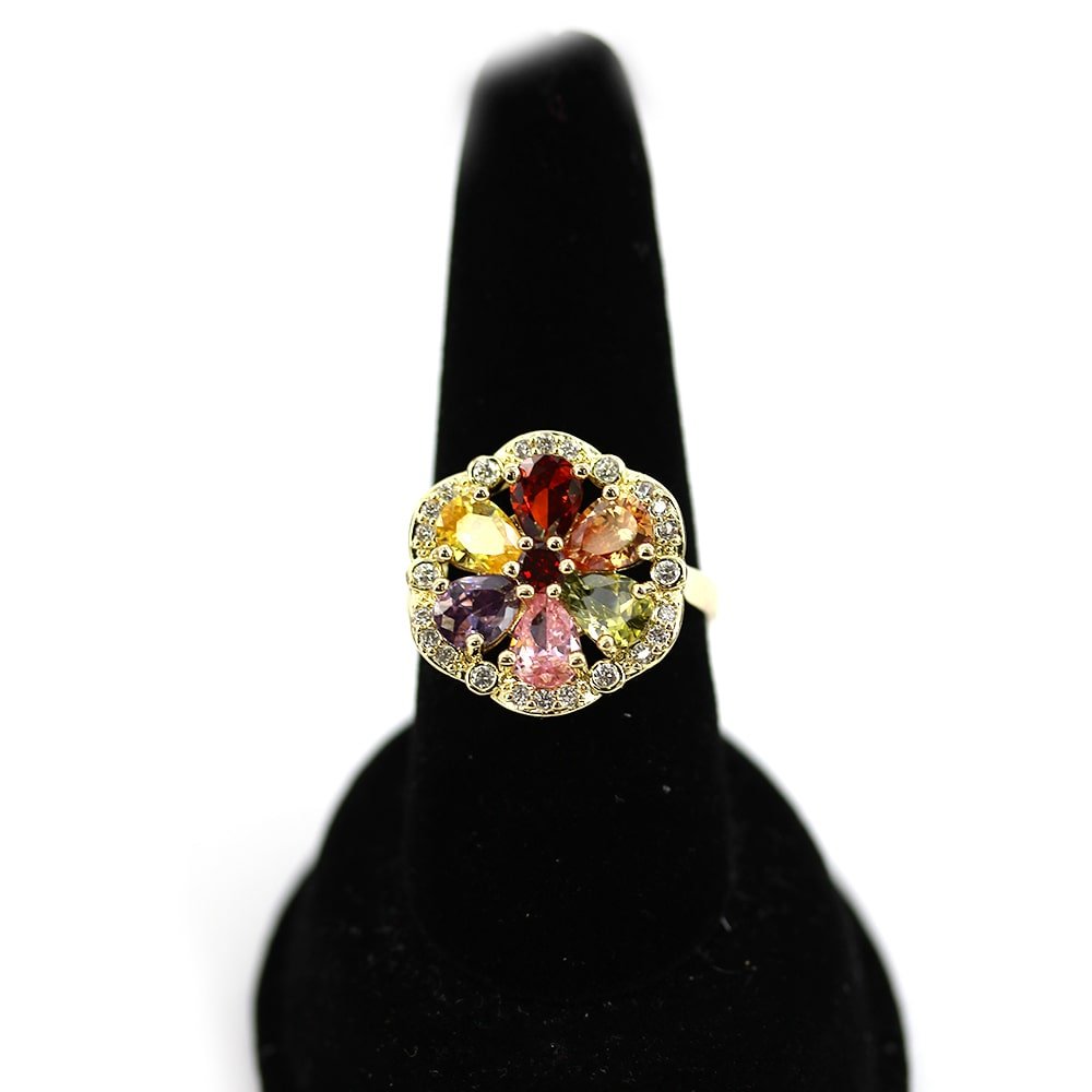 Flower CZ Ring RG 2010 M