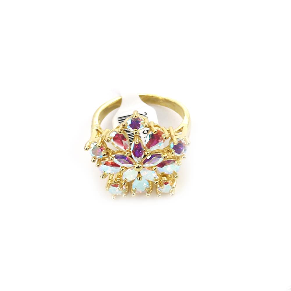 Flower CZ Ring RG 2011 AB