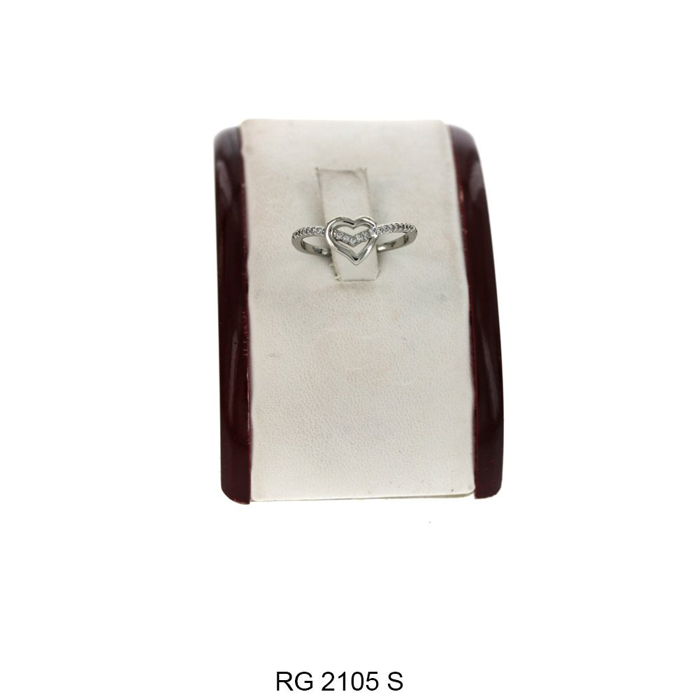 Anillo Piedras CZ RG 2105 S