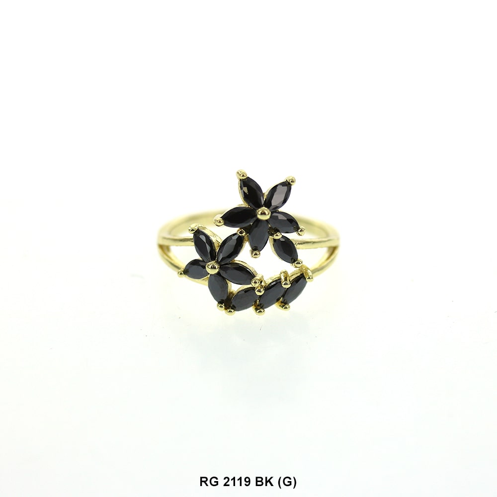 Anillo Dama CZ RG 2119 BK (G)