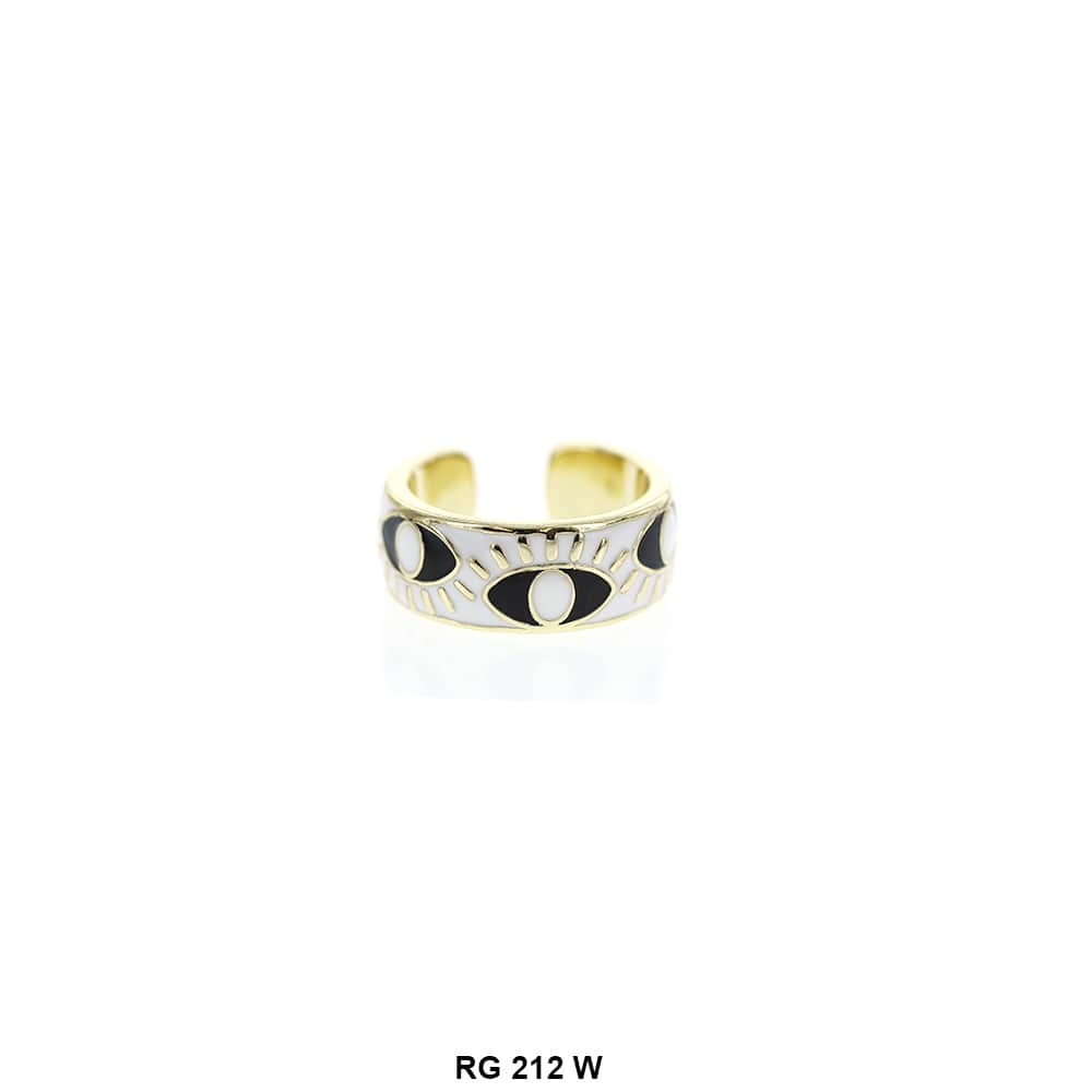 Anillo abierto Evil Eye RG 212 W